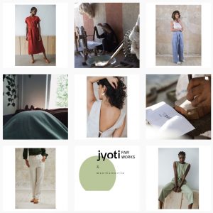 sustylery-female-led-fashion-brands-nachhaltige-mode-jyoti-fair-works-screenshot-instagram
