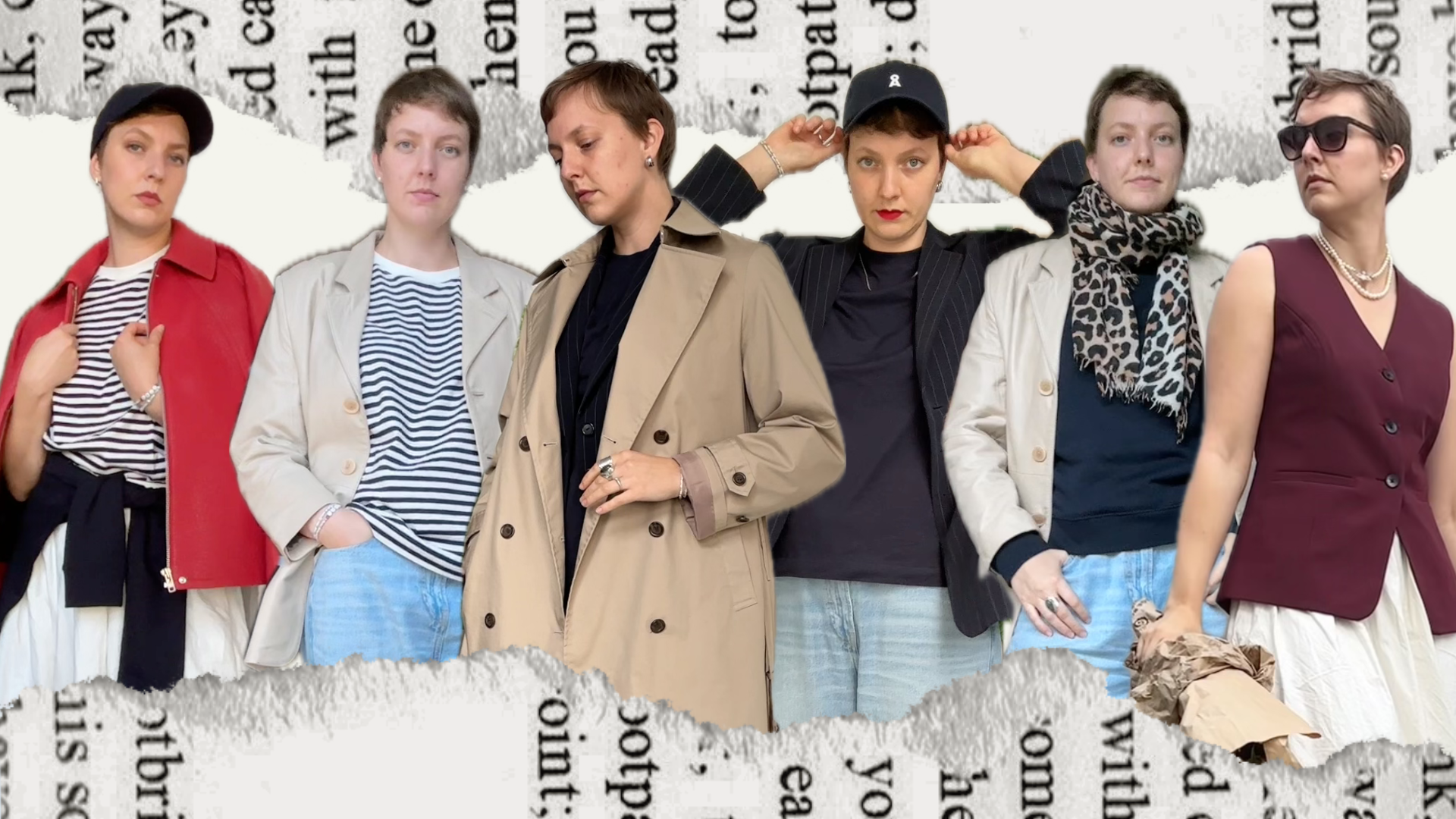 Capsule Wardrobe: Alle Outfits der 1. Woche