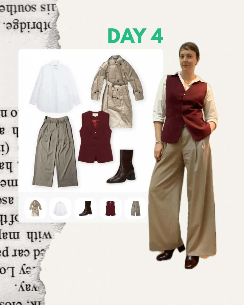 Kapsel Kollektion Woche 3, Outfit 4