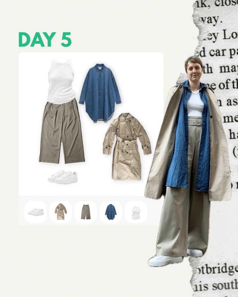 Kapsel Kollektion Woche 3, Outfit 5