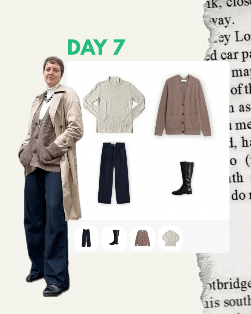 Kapsel Kollektion Woche 3, Outfit 7