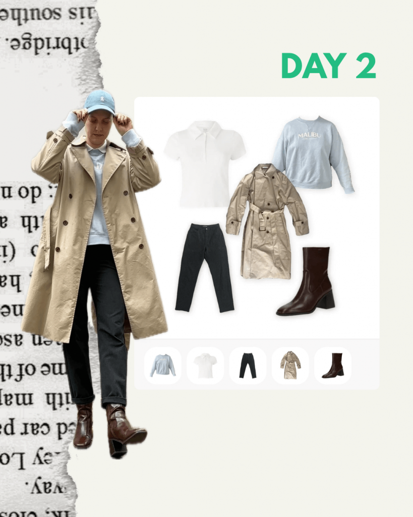 Kapsel Kollektion Woche 3, Outfit 2